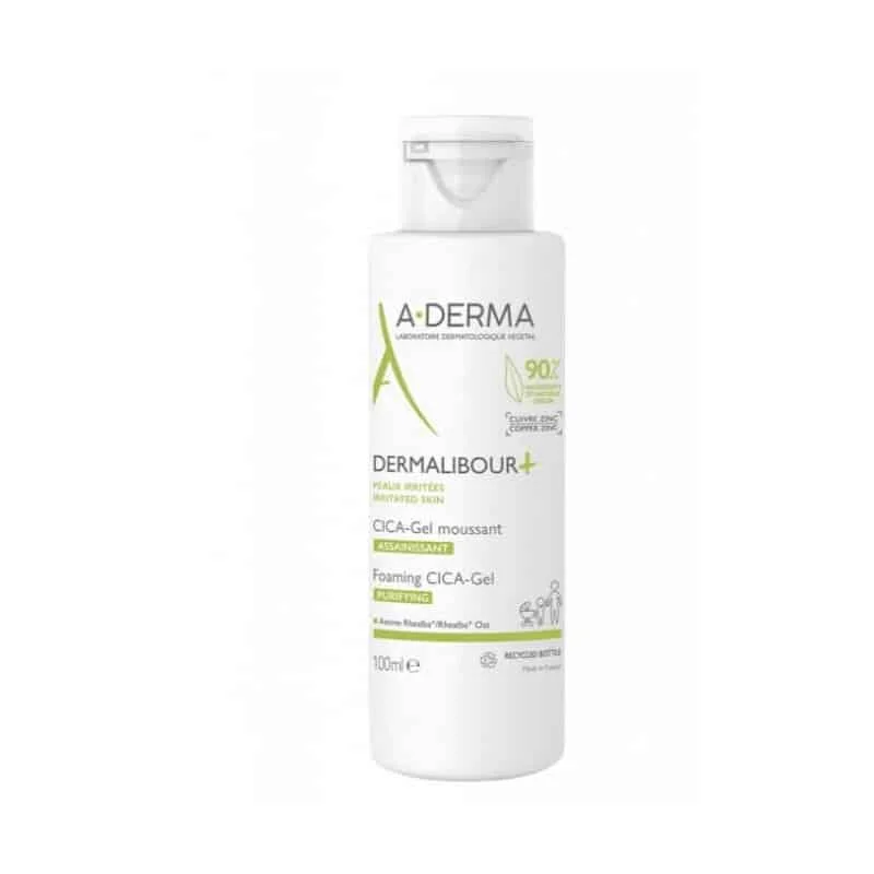 A-derma Dermalibour Cica Gel Moussant 100Ml