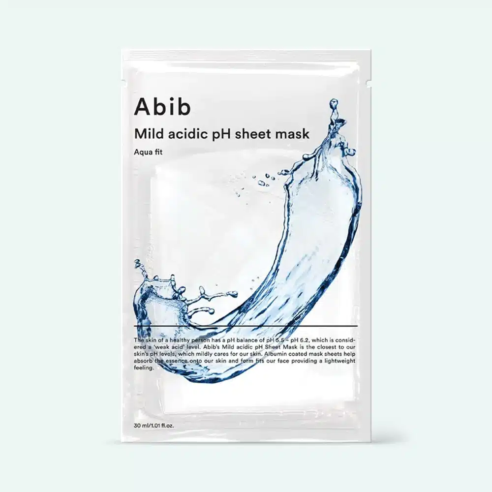  Abib Mild Acidic Ph Sheet Mask Glutathiosome Fit 30Ml - produit parapharmaceutique authentique | Parapharmacie Si Ahmed