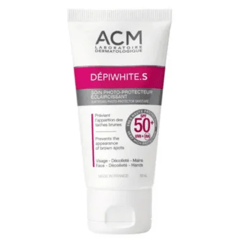 Acm Depiwhite S Soin Photoprotecteur Eclaircissant Spf50+ 50Ml