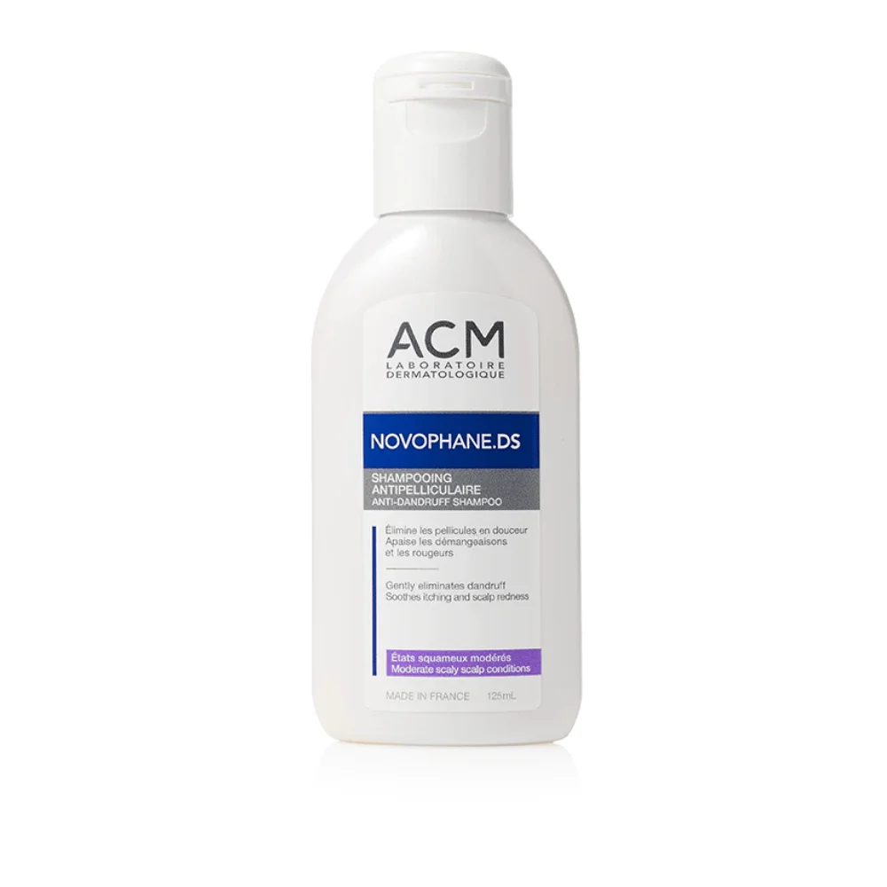  Acm Novophane .Ds Shampooing Etat Peliculaire Modéré Fl/125Ml - produit parapharmaceutique authentique | Parapharmacie Si Ahmed