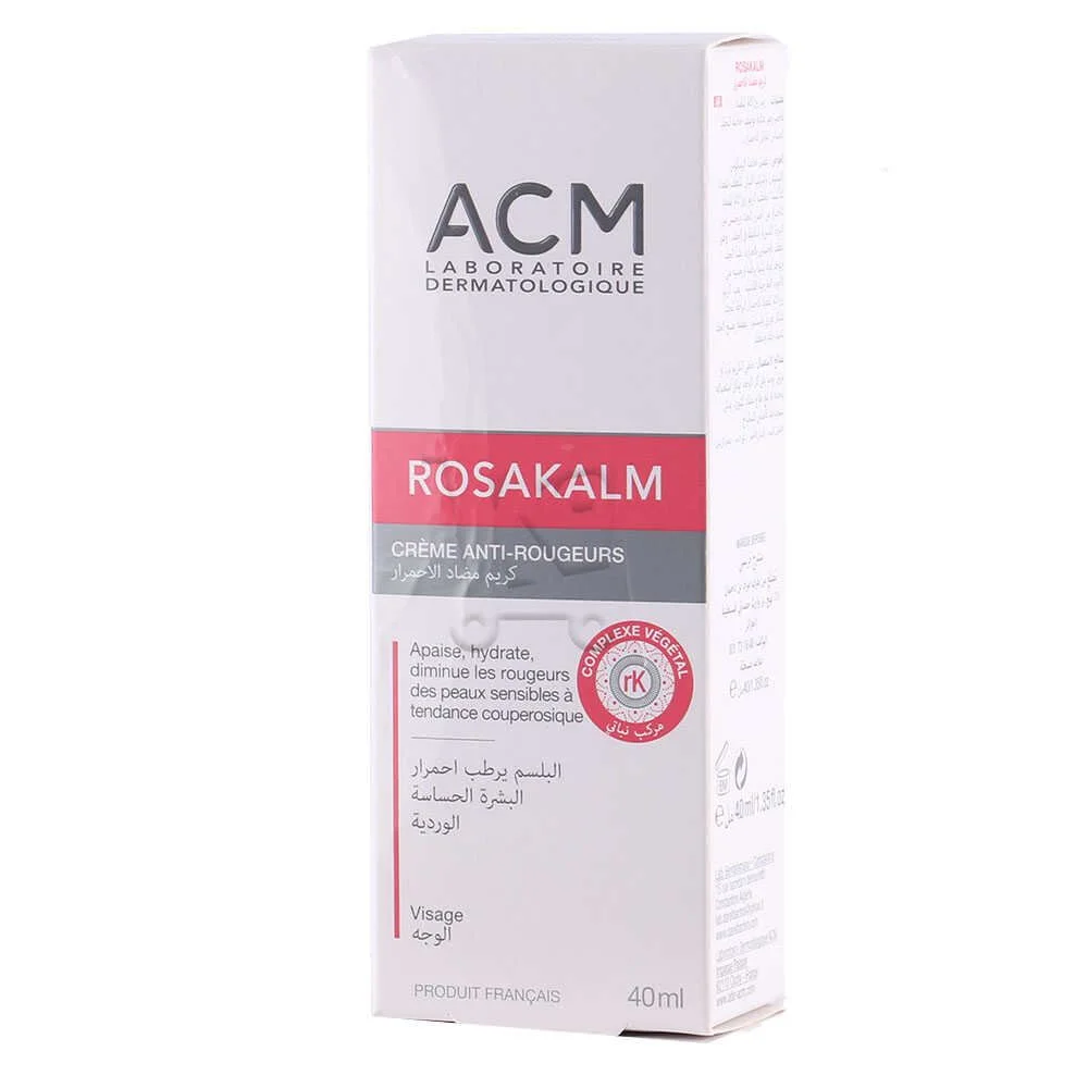 Acm Acm Rosakalm crème anti-rougeurs - produit parapharmaceutique authentique | Parapharmacie Si Ahmed