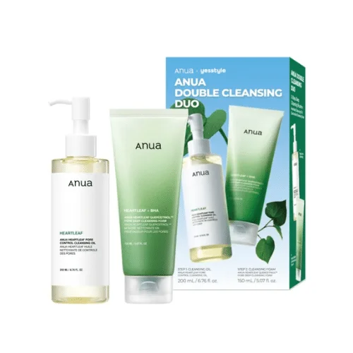  Anua Double Cleansing Duo 2 Pcs - produit parapharmaceutique authentique | Parapharmacie Si Ahmed