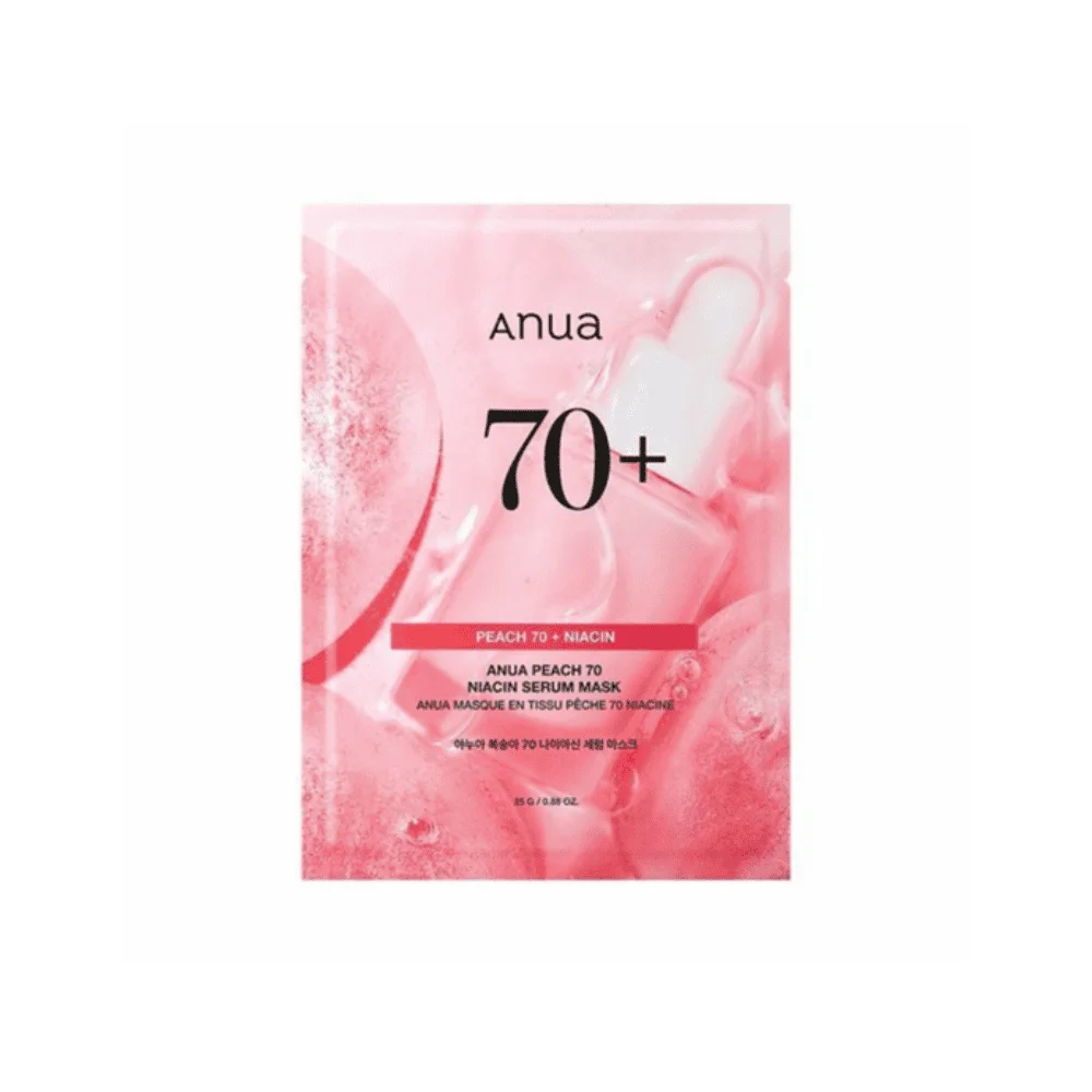  Anua Peach 70+ Niacin Serum Mask 25Ml - produit parapharmaceutique authentique | Parapharmacie Si Ahmed