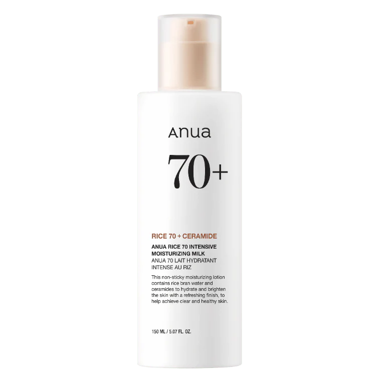  Anua Rice 70 Intensive Moisturizing Milk 150Ml - produit parapharmaceutique authentique | Parapharmacie Si Ahmed