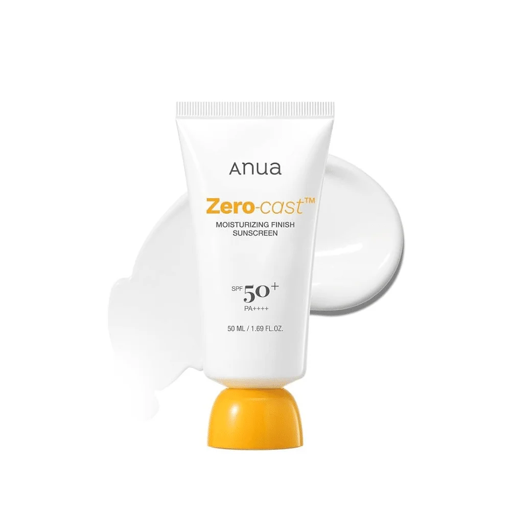  Anua Zero Cast 50+ Moisturizing Finish Sunscreen 50 Ml - produit parapharmaceutique authentique | Parapharmacie Si Ahmed
