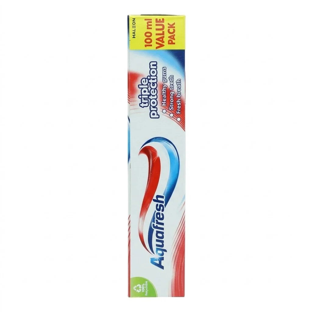 Aquafresh dentifrice Triple Protection