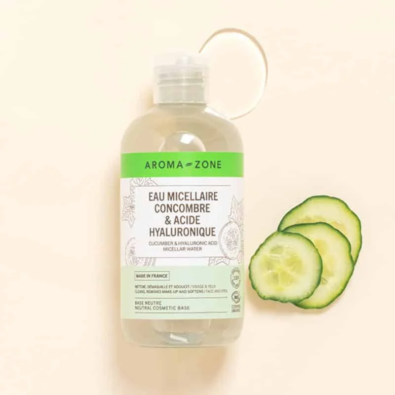  Aroma Zone Eau Micellaire Concombre Et Acide Hyaluronique 250Ml - produit parapharmaceutique authentique | Parapharmacie Si Ahmed