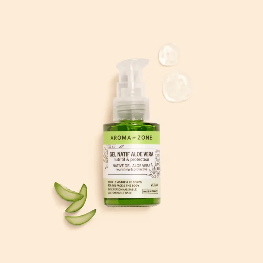  Aroma Zone Gel Natif Aloe Vera 30Ml - produit parapharmaceutique authentique | Parapharmacie Si Ahmed