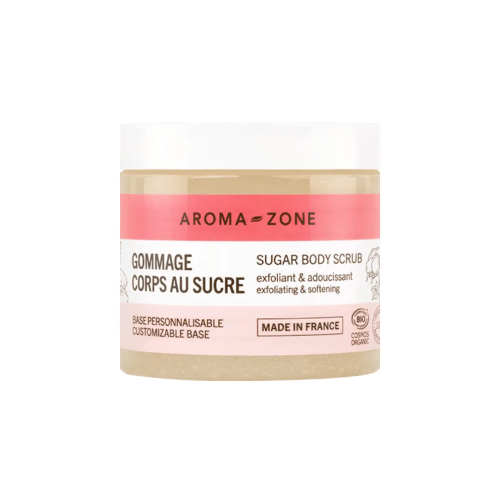  Aroma Zone Gommage Corps Au Sucre 200G - produit parapharmaceutique authentique | Parapharmacie Si Ahmed