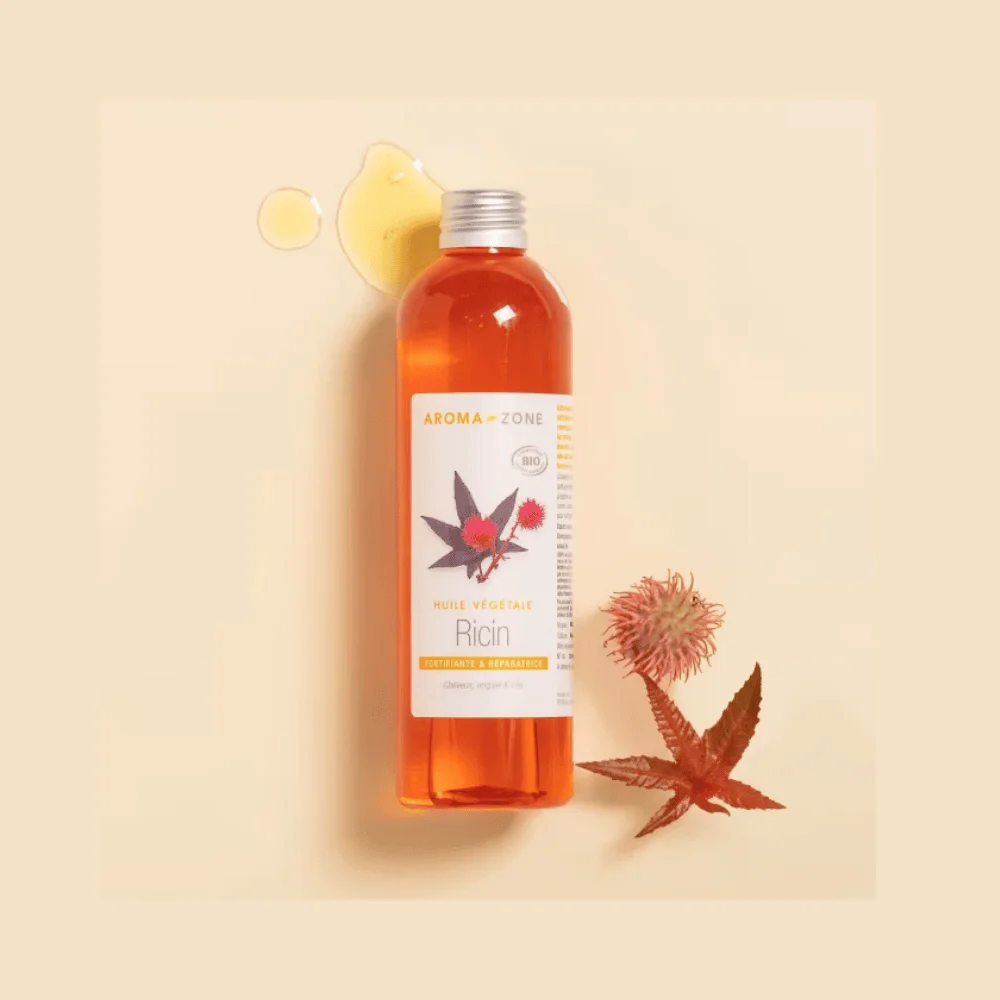  Aroma Zone Huile De Ricin 10Ml - produit parapharmaceutique authentique | Parapharmacie Si Ahmed