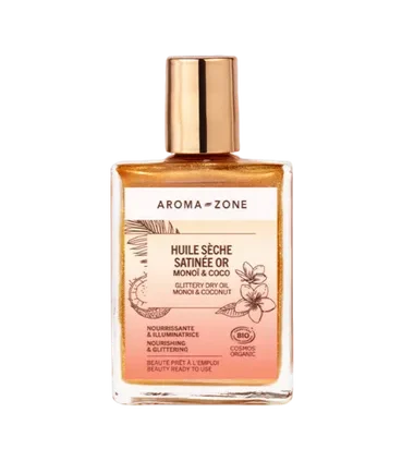  Aroma Zone Huile Séche Satinée Or 50Ml - produit parapharmaceutique authentique | Parapharmacie Si Ahmed