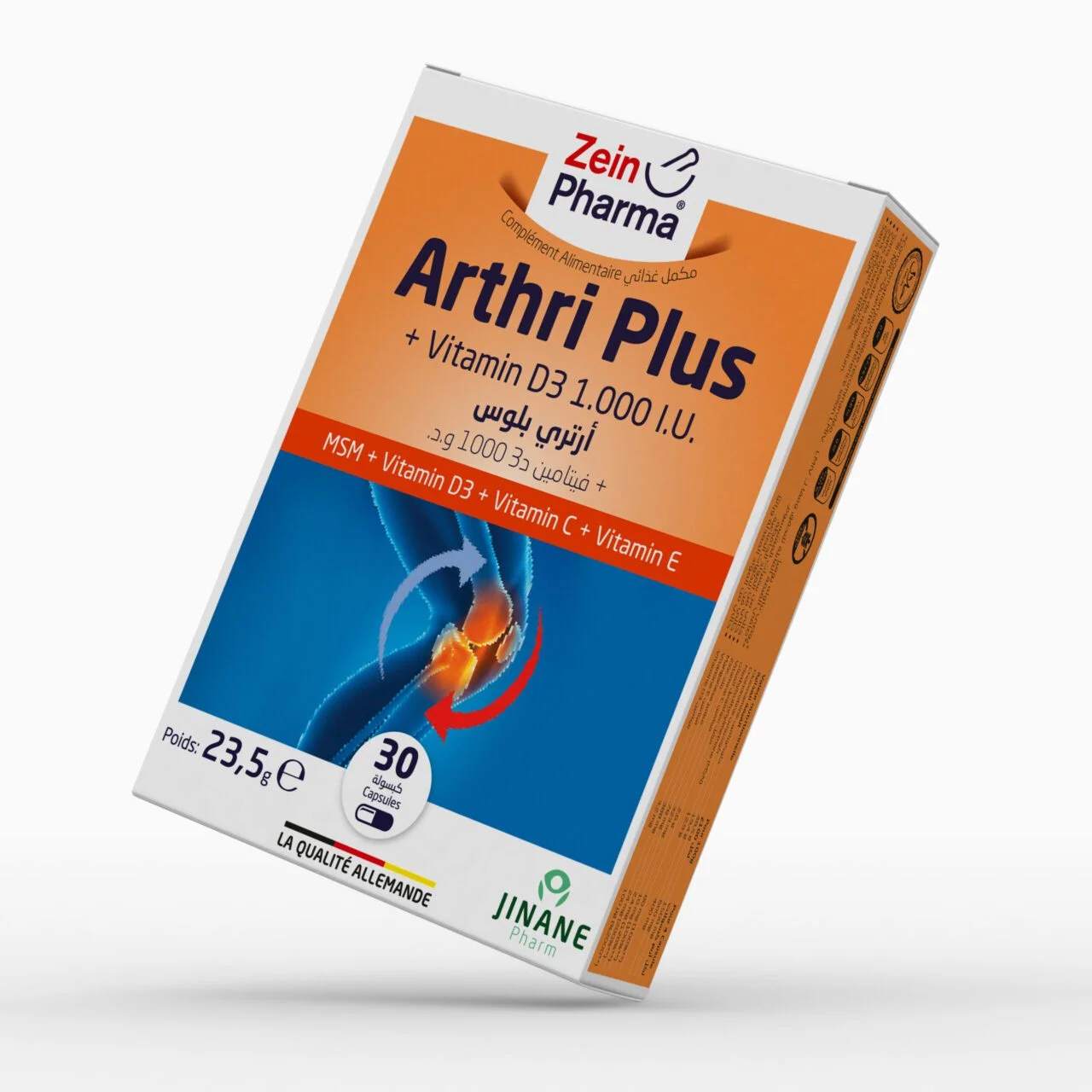 Arthri Plus + Vitamine D3 1000 I.U
