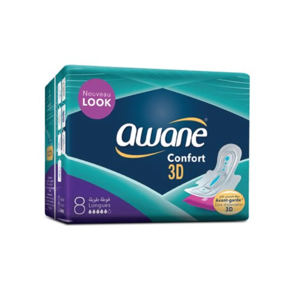  Awane Confort 3D P/8 - produit parapharmaceutique authentique | Parapharmacie Si Ahmed