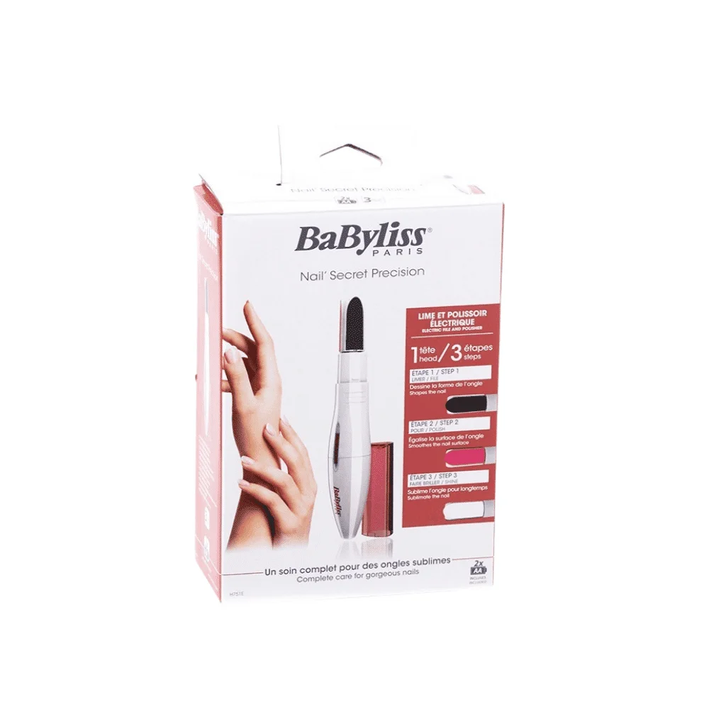  Babyliss Nail Secret Precision - produit parapharmaceutique authentique | Parapharmacie Si Ahmed