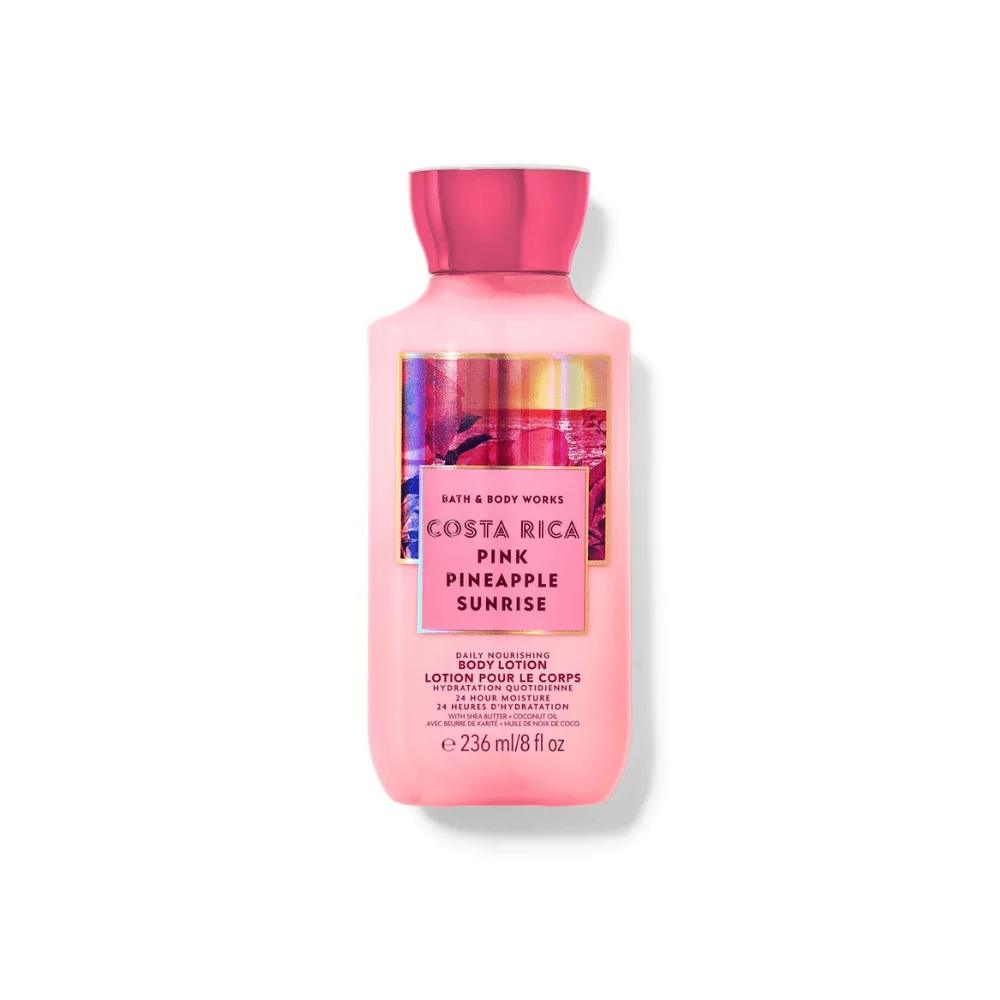  Bath &Amp; Body Costa Rica Pink Pineapple Sunrise Body Lotion 236Ml - produit parapharmaceutique authentique | Parapharmacie Si Ahmed
