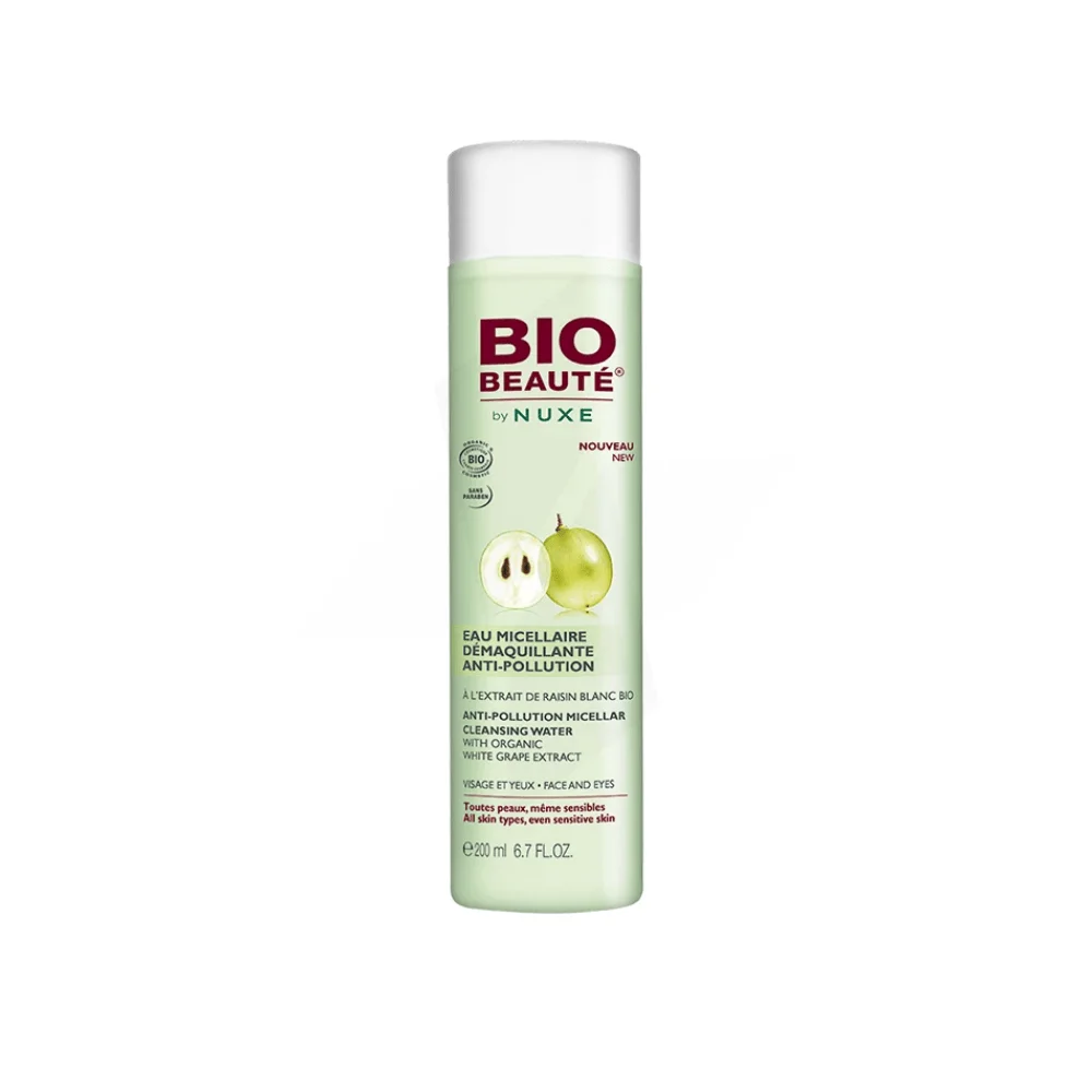  Bio Beuaté Nuxe Eau Micellaire Démaquillante Anti-Pollution 200Ml - produit parapharmaceutique authentique | Parapharmacie Si Ahmed