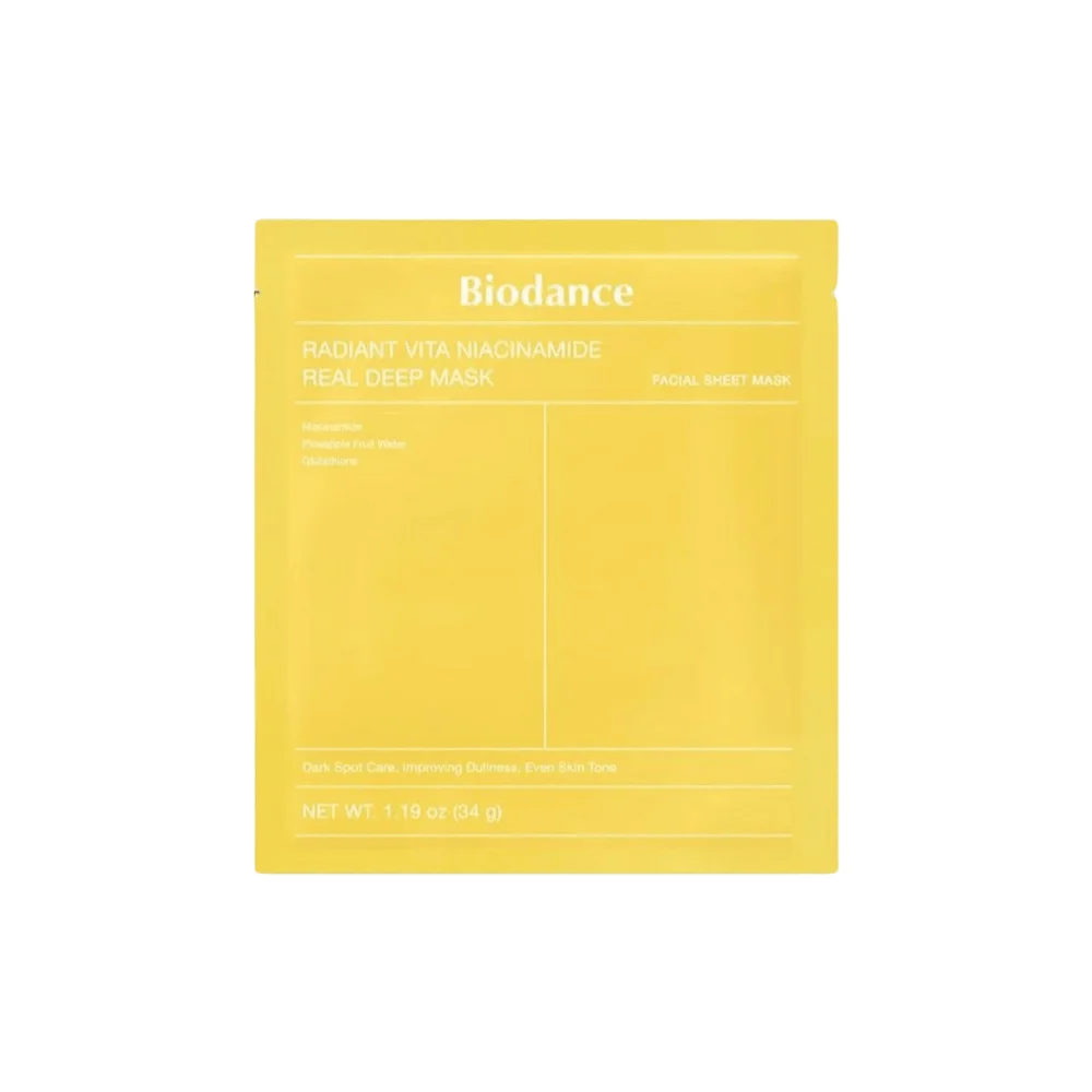  Biodance Vita Niacinamide Real Deap Mask 4.8Ml - produit parapharmaceutique authentique | Parapharmacie Si Ahmed