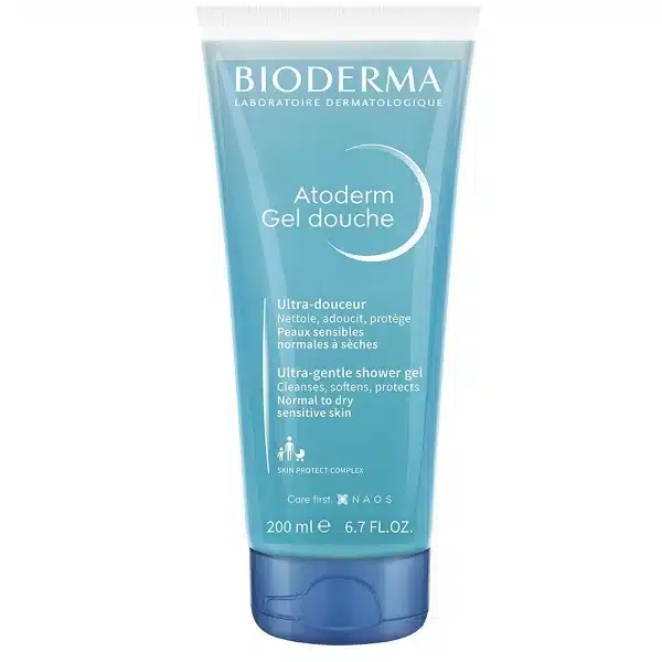  Bioderma Atoderm Gel Douche 200Ml - produit parapharmaceutique authentique | Parapharmacie Si Ahmed
