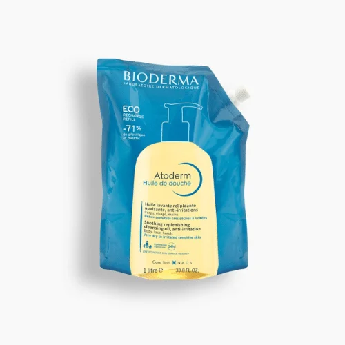  Bioderma Atoderm Recharge Huile De Douche 1L - produit parapharmaceutique authentique | Parapharmacie Si Ahmed