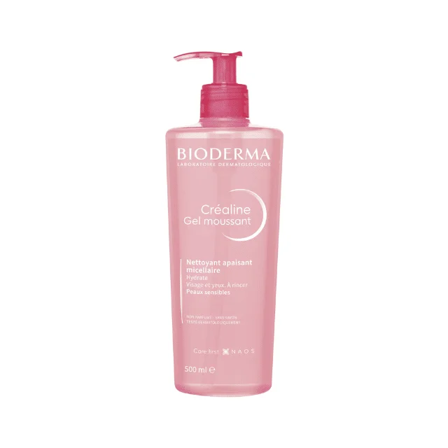  Bioderma Créaline Gel Moussant 200Ml - produit parapharmaceutique authentique | Parapharmacie Si Ahmed