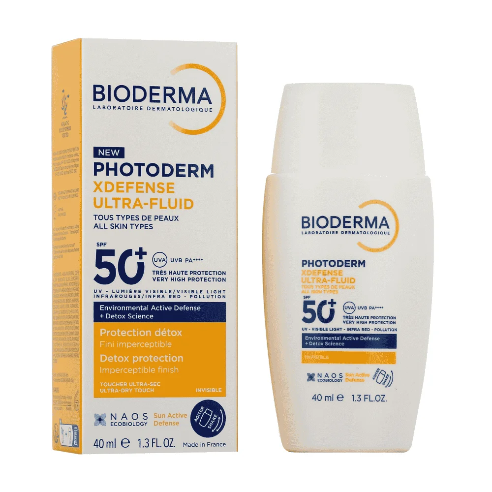  Bioderma Phoptoderm Xdefense Ultra Fluid Spf50+ 40Ml - produit parapharmaceutique authentique | Parapharmacie Si Ahmed