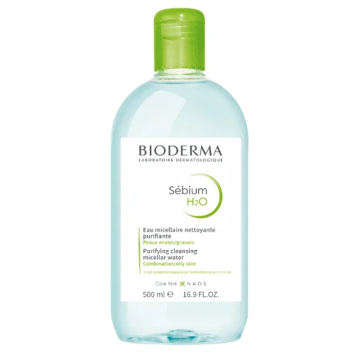  Bioderma Sebium H2o 500ml - produit parapharmaceutique authentique | Parapharmacie Si Ahmed
