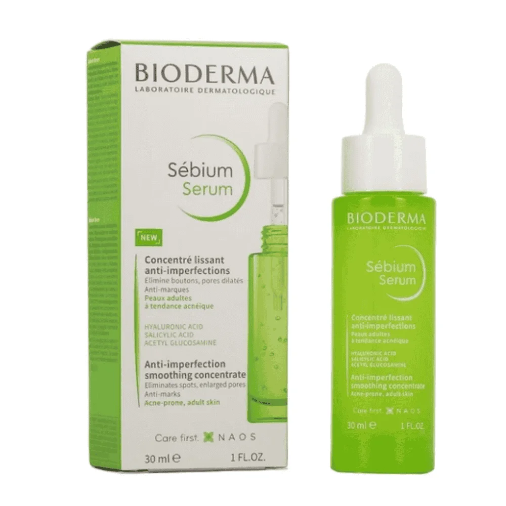  Bioderma Sebium Serum 30Ml - produit parapharmaceutique authentique | Parapharmacie Si Ahmed
