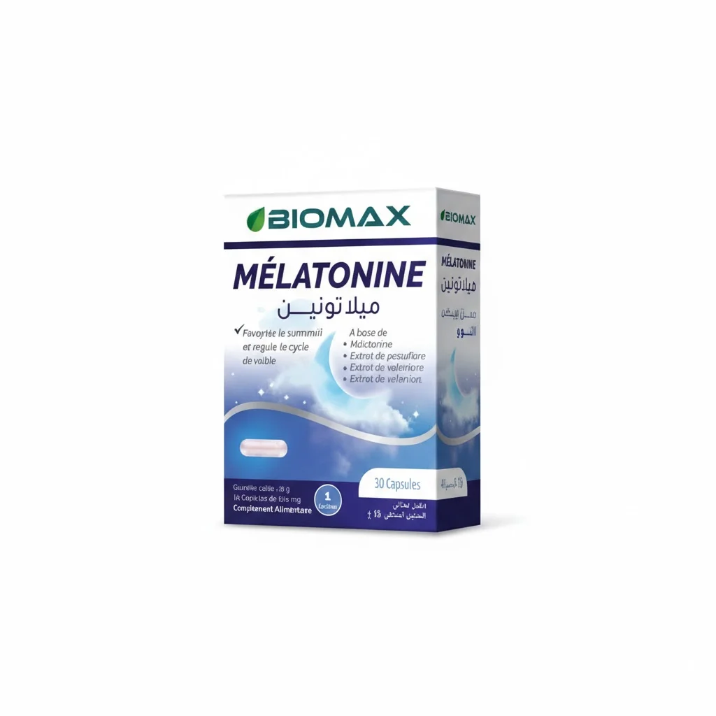 Biomax  Mélatonine B/30 Capsules
