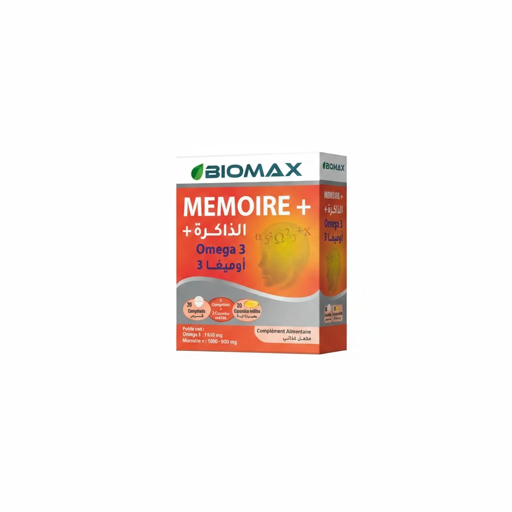 Biomax Mémoire+ Omega 3