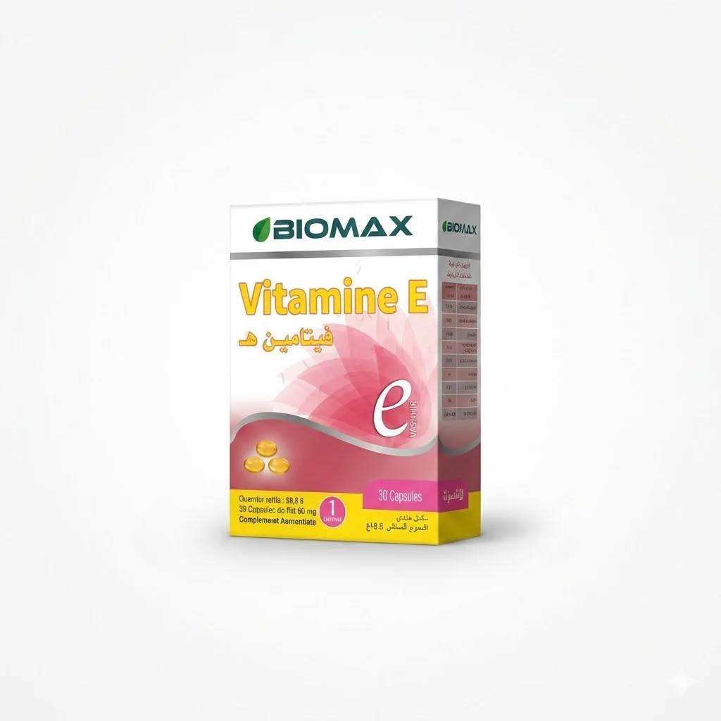 Biomax Vitamine E ( D-Alpha-Tocophérol )