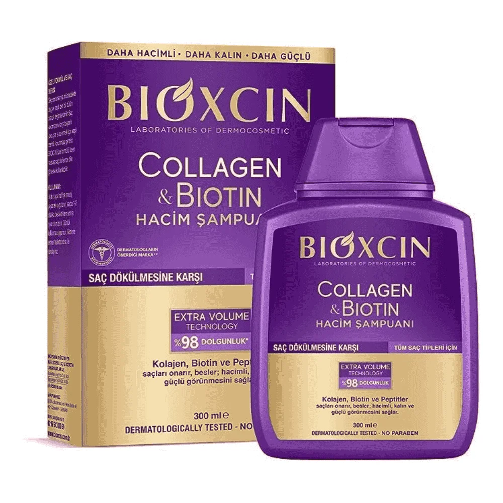  Bioxcin Biotin Daily Shampoo For Hair Loss 300Ml - produit parapharmaceutique authentique | Parapharmacie Si Ahmed