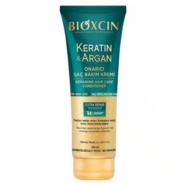  Bioxcin Conditioner Keratin &Amp; Argan - produit parapharmaceutique authentique | Parapharmacie Si Ahmed