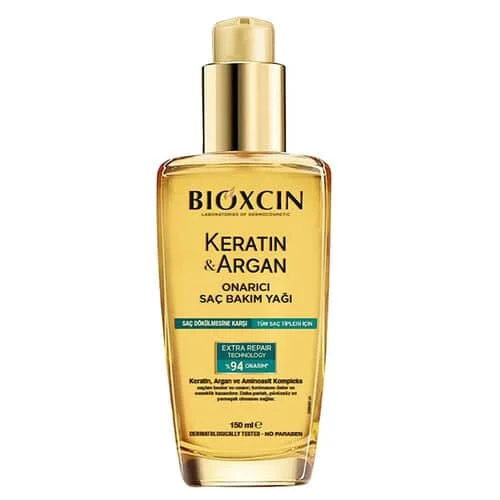  Bioxcin Keratin Et Argan Huile Réparatrice - produit parapharmaceutique authentique | Parapharmacie Si Ahmed