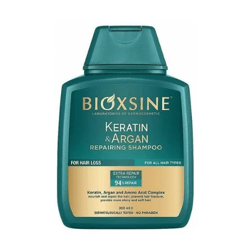  Bioxcin Shampoing Keratine Et Argan 300Ml - produit parapharmaceutique authentique | Parapharmacie Si Ahmed
