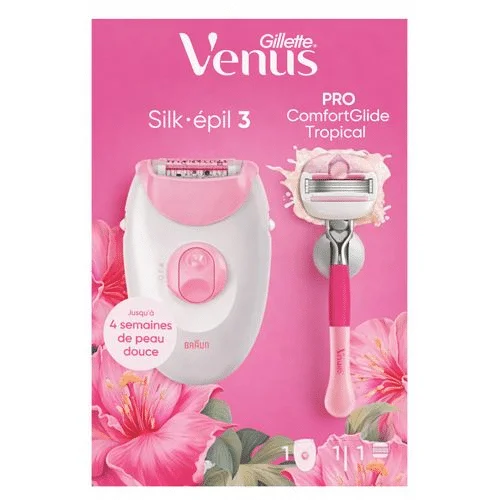  Braun Silk Epil Gilette Venus - produit parapharmaceutique authentique | Parapharmacie Si Ahmed