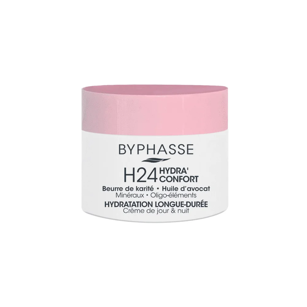  Byphasse H24 Hydra Fini Créme Jour&Amp;Nuit 60Ml - produit parapharmaceutique authentique | Parapharmacie Si Ahmed
