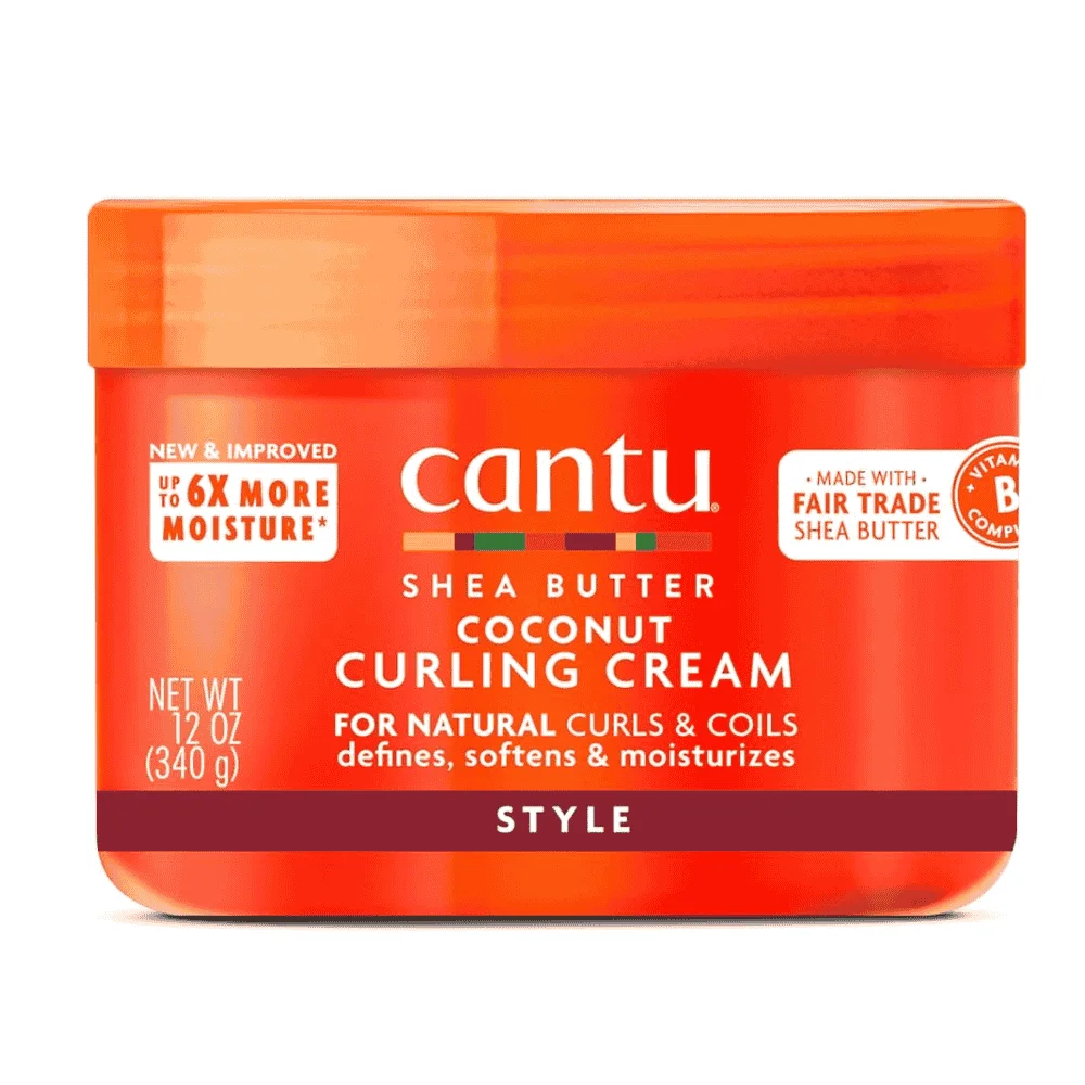  Cantu Shea Butter Coconut Curling Cream 340G - produit parapharmaceutique authentique | Parapharmacie Si Ahmed