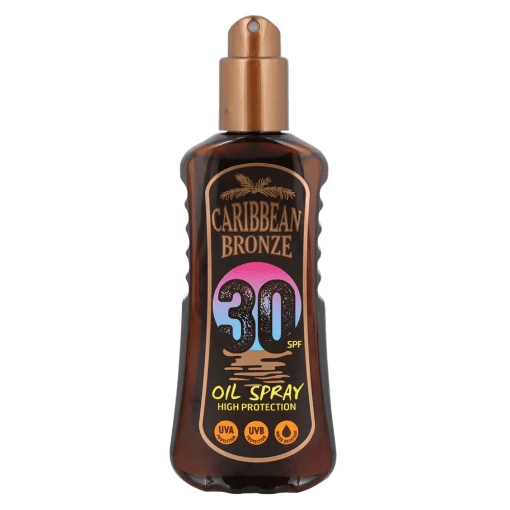  Caribbean Bronze Oil Spray Spf30 200Ml - produit parapharmaceutique authentique | Parapharmacie Si Ahmed