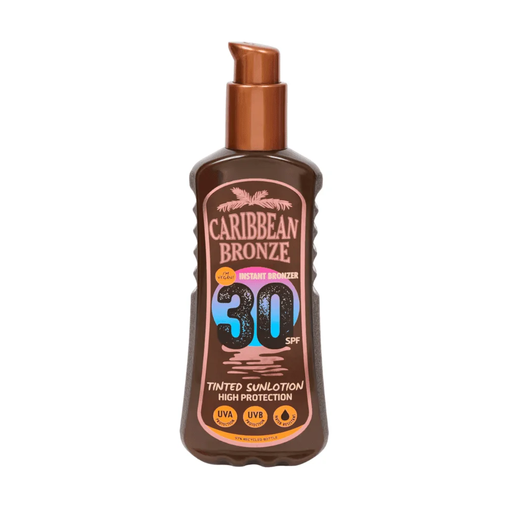  Caribbean Bronze Tinted Sunlotion Spf30 200Ml - produit parapharmaceutique authentique | Parapharmacie Si Ahmed