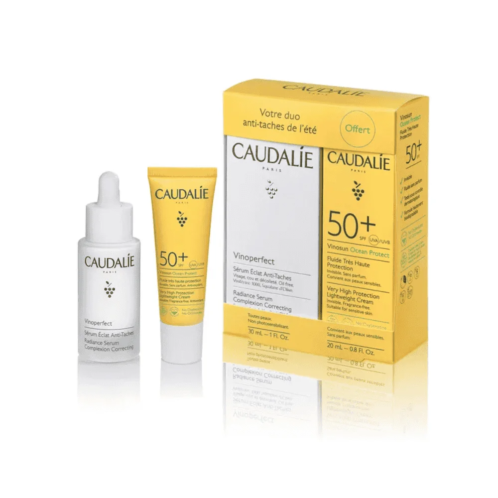  Caudalie Pack Duo Anti Taches Éte Serum 30Ml + Cream 20 Ml 2 Pcs - produit parapharmaceutique authentique | Parapharmacie Si Ahmed