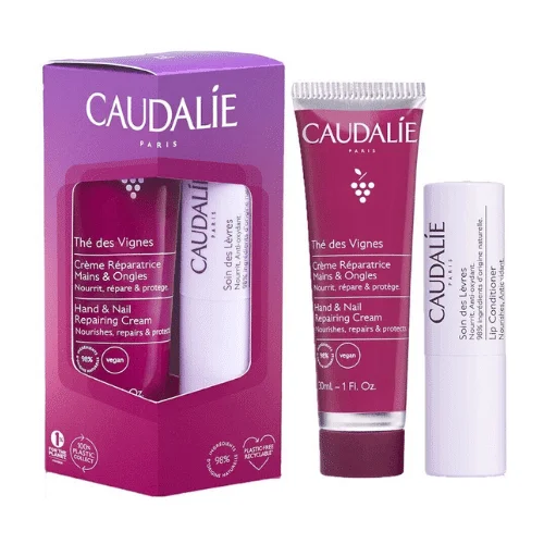  Caudalie Pack ThÉ Des Vignes Soins LÈvres & Mains 2 Pcs - produit parapharmaceutique authentique | Parapharmacie Si Ahmed