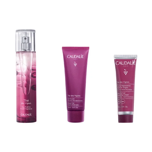  Caudalie The Des Vignes Pack 3Pcs - produit parapharmaceutique authentique | Parapharmacie Si Ahmed