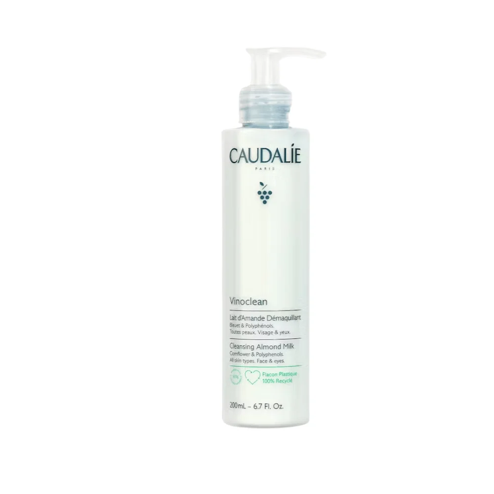  Caudalie Vinoclean Lait D’Amande Démaquillant 200Ml - produit parapharmaceutique authentique | Parapharmacie Si Ahmed