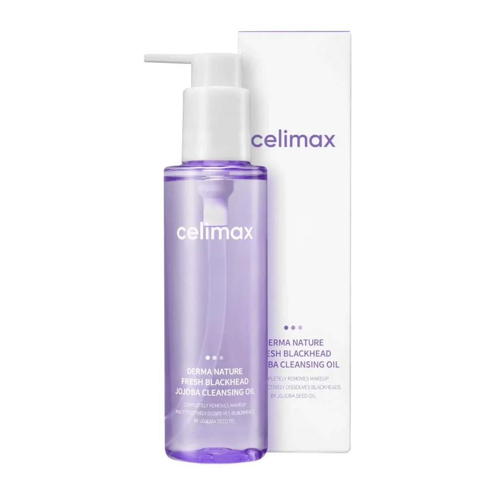  Celimax Derma Nature Fresh Blackhead Jojoba Cleansing Oil 150Ml - produit parapharmaceutique authentique | Parapharmacie Si Ahmed