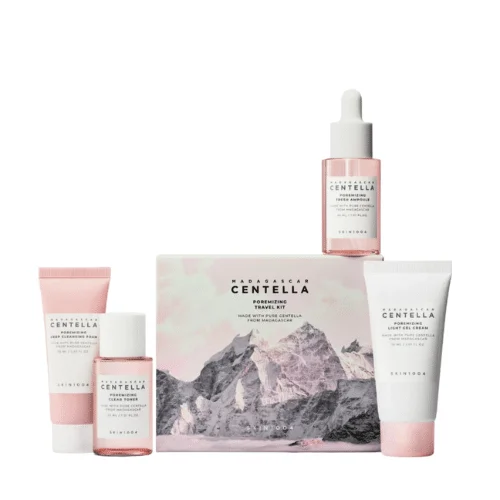  Centella Poremizing Travel Kit 4 Pcs - produit parapharmaceutique authentique | Parapharmacie Si Ahmed
