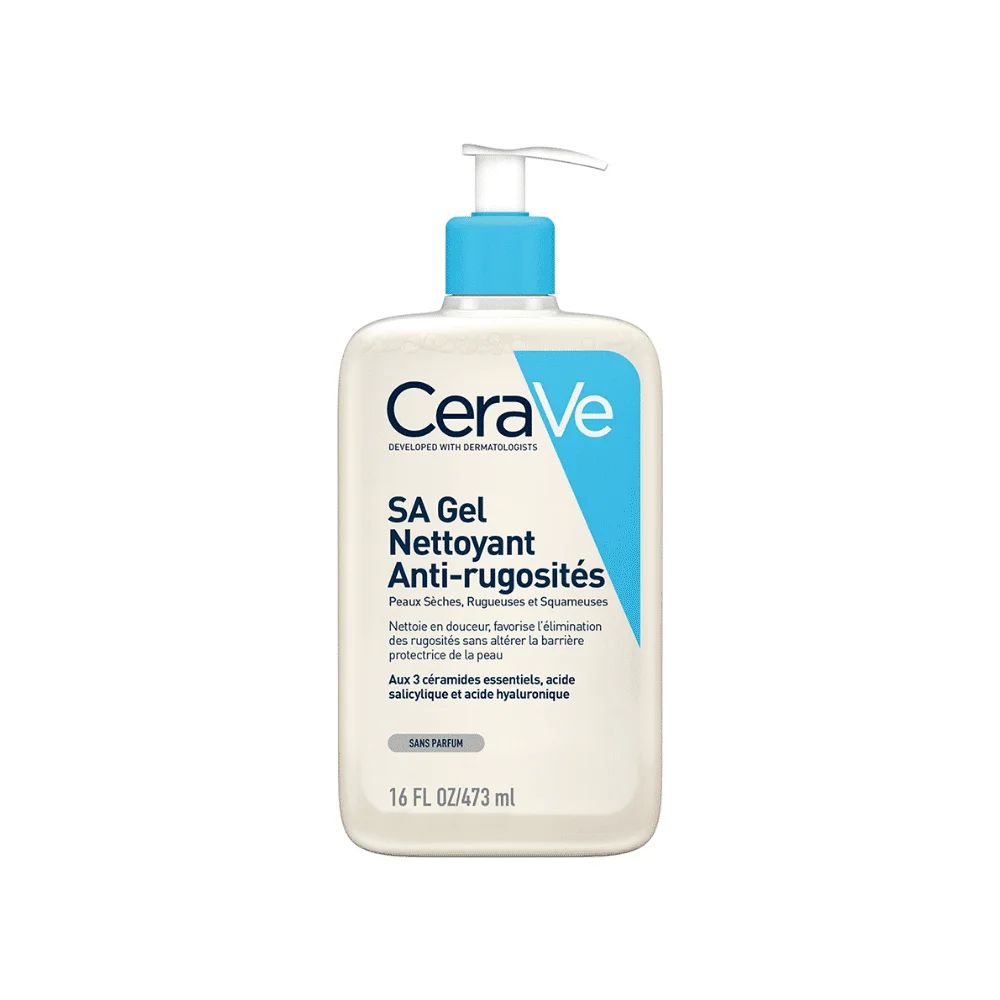  Cerave Sa Gel Nettoyant Anti Rugosites 562Ml - produit parapharmaceutique authentique | Parapharmacie Si Ahmed