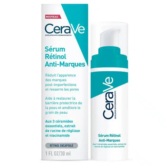  Cerave Serum Retinol Anti Marques 30Ml - produit parapharmaceutique authentique | Parapharmacie Si Ahmed
