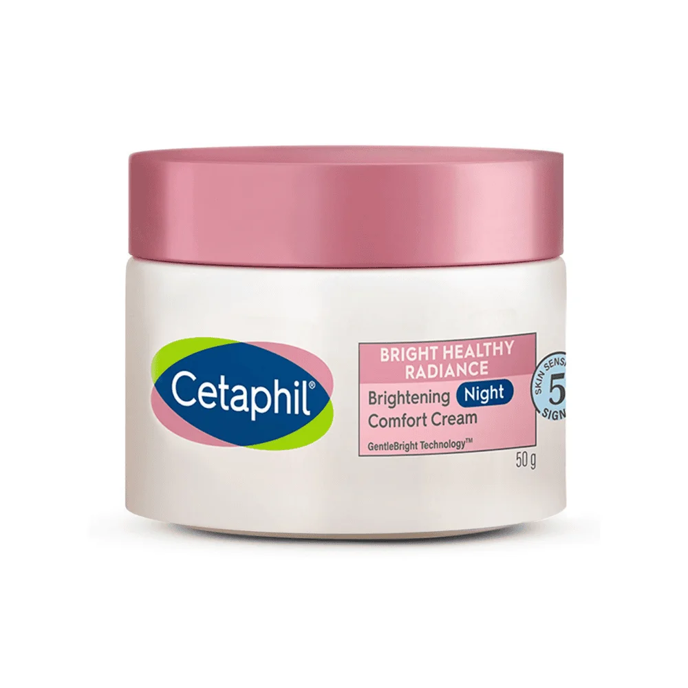  Cetaphil Brightening Night Comfort Cream 50Gr - produit parapharmaceutique authentique | Parapharmacie Si Ahmed