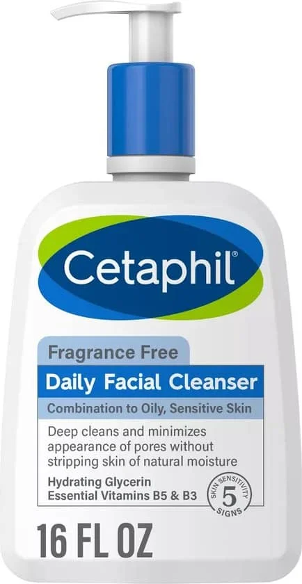  Cetaphil Nettoyant Visage 237 Ml - produit parapharmaceutique authentique | Parapharmacie Si Ahmed
