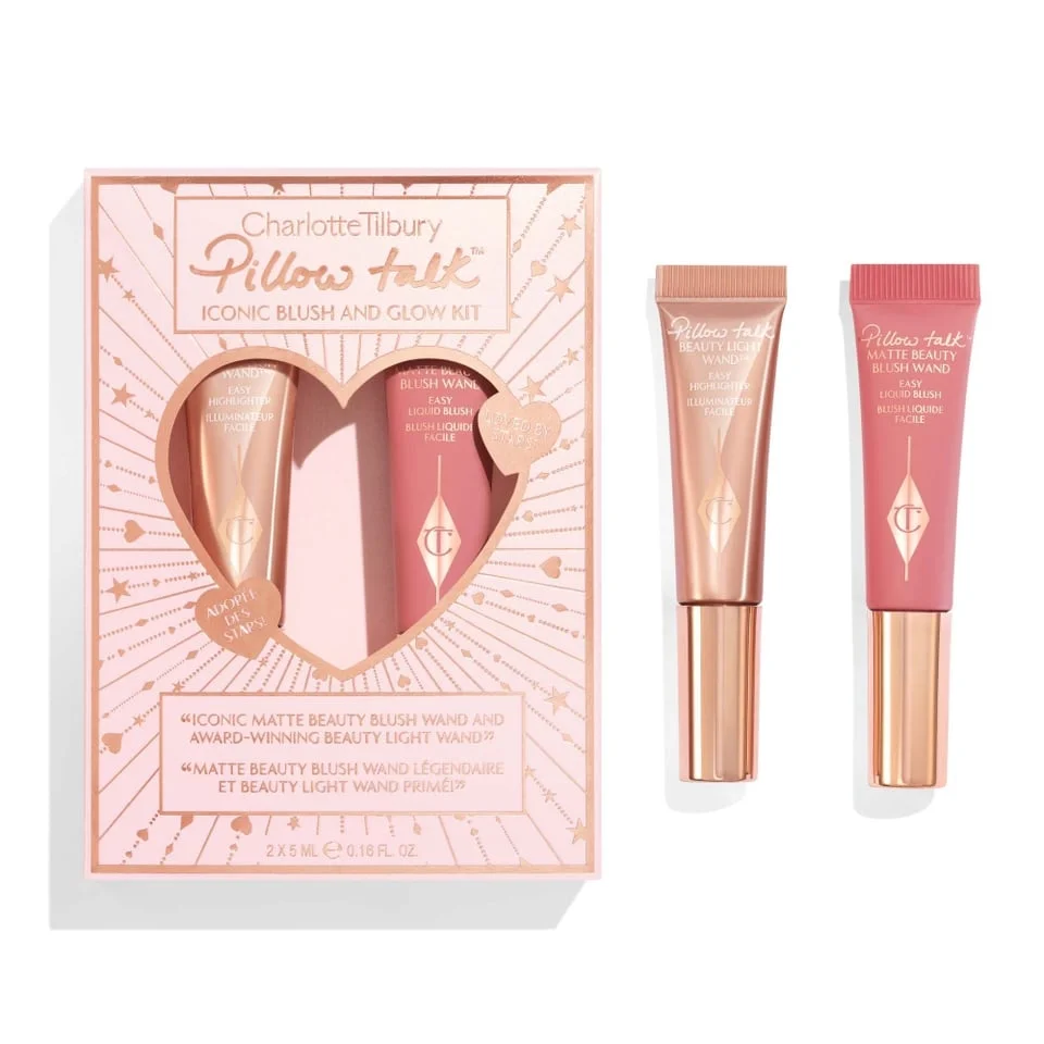  Charlotte Tilbury Pillow Talc Iconic Blush And Glow Kit 2*5Ml - produit parapharmaceutique authentique | Parapharmacie Si Ahmed